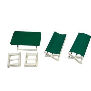 Playmobil First Aid Cots Table Chair Replacement Parts RETIRED Vintage